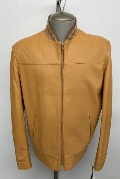 4872 Clearance - Men's Baseball Jacket with Knit Trims - Size 40