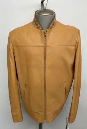 4872 Clearance - Men's Baseball Jacket with Knit Trims - Size 40