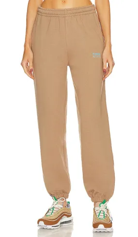 7 Days Active Organic Sweat Pants in Tan