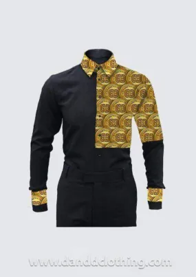African Black Shirt Coins Paris