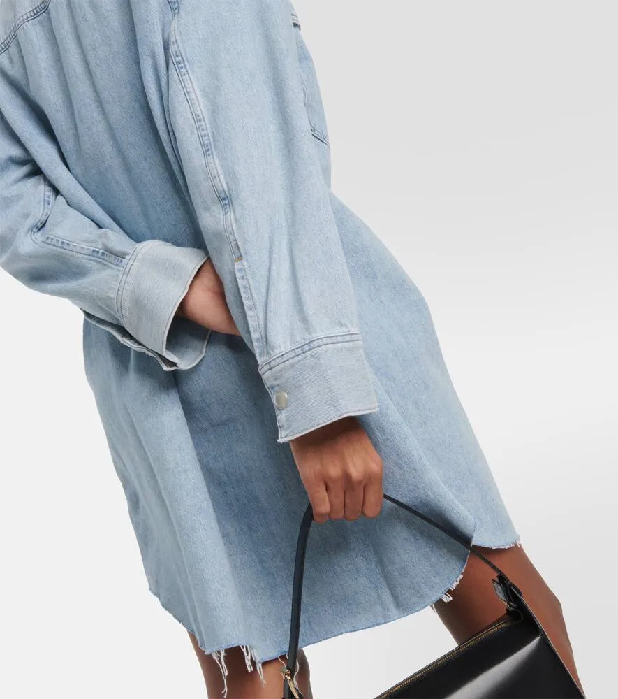 Agolde Jessa denim shirt dress