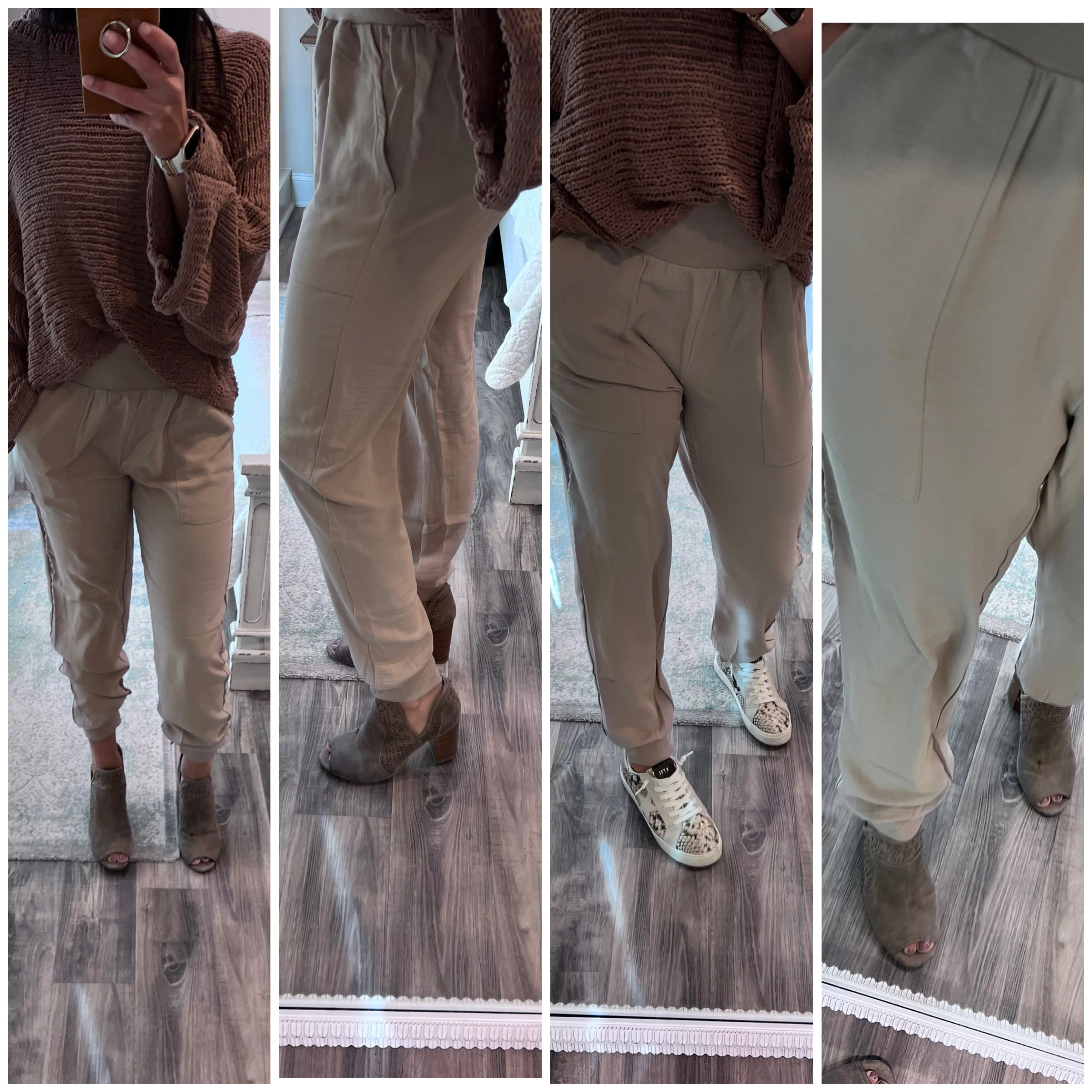 Ash Mocha Piper Joggers