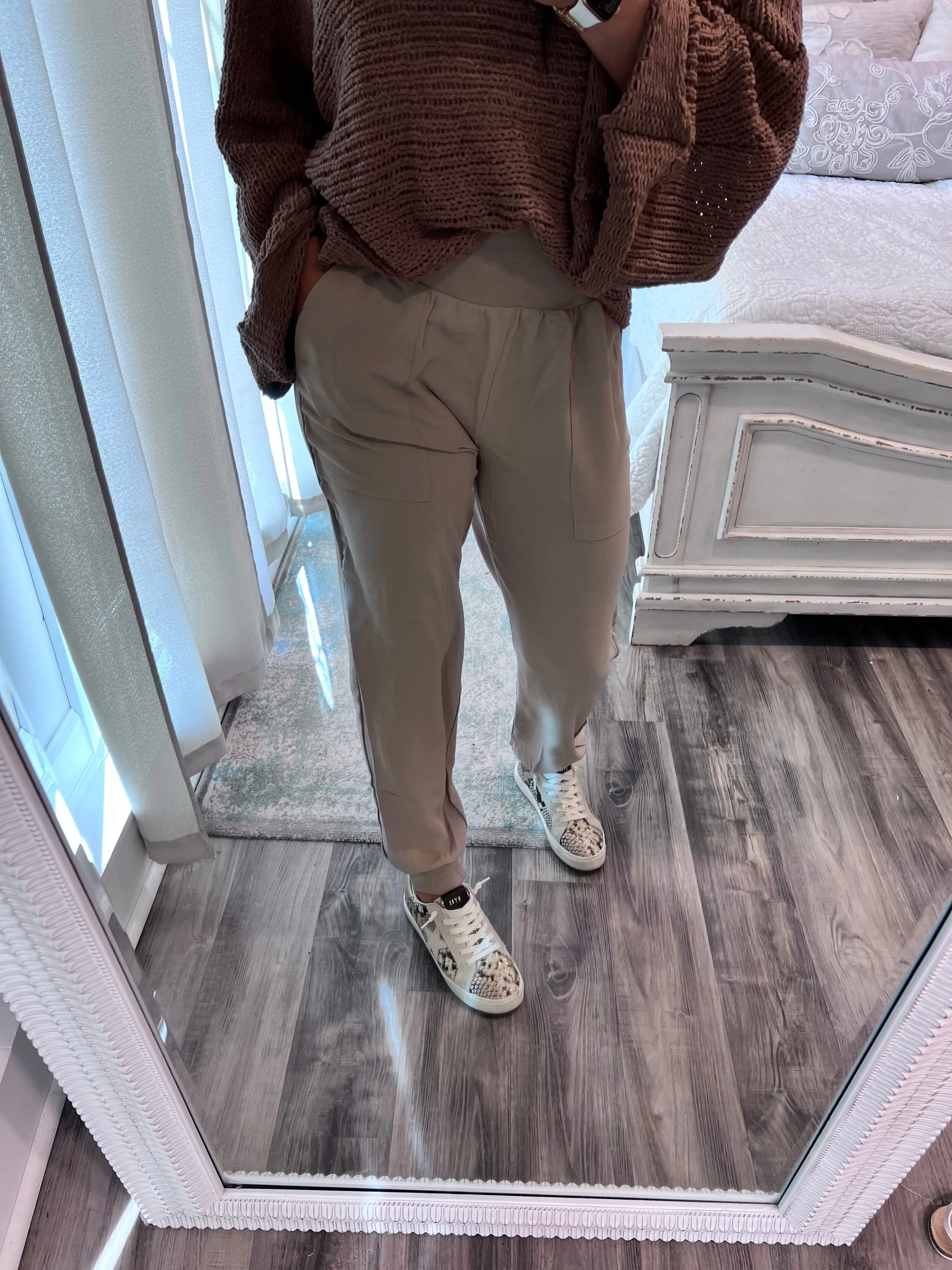 Ash Mocha Piper Joggers