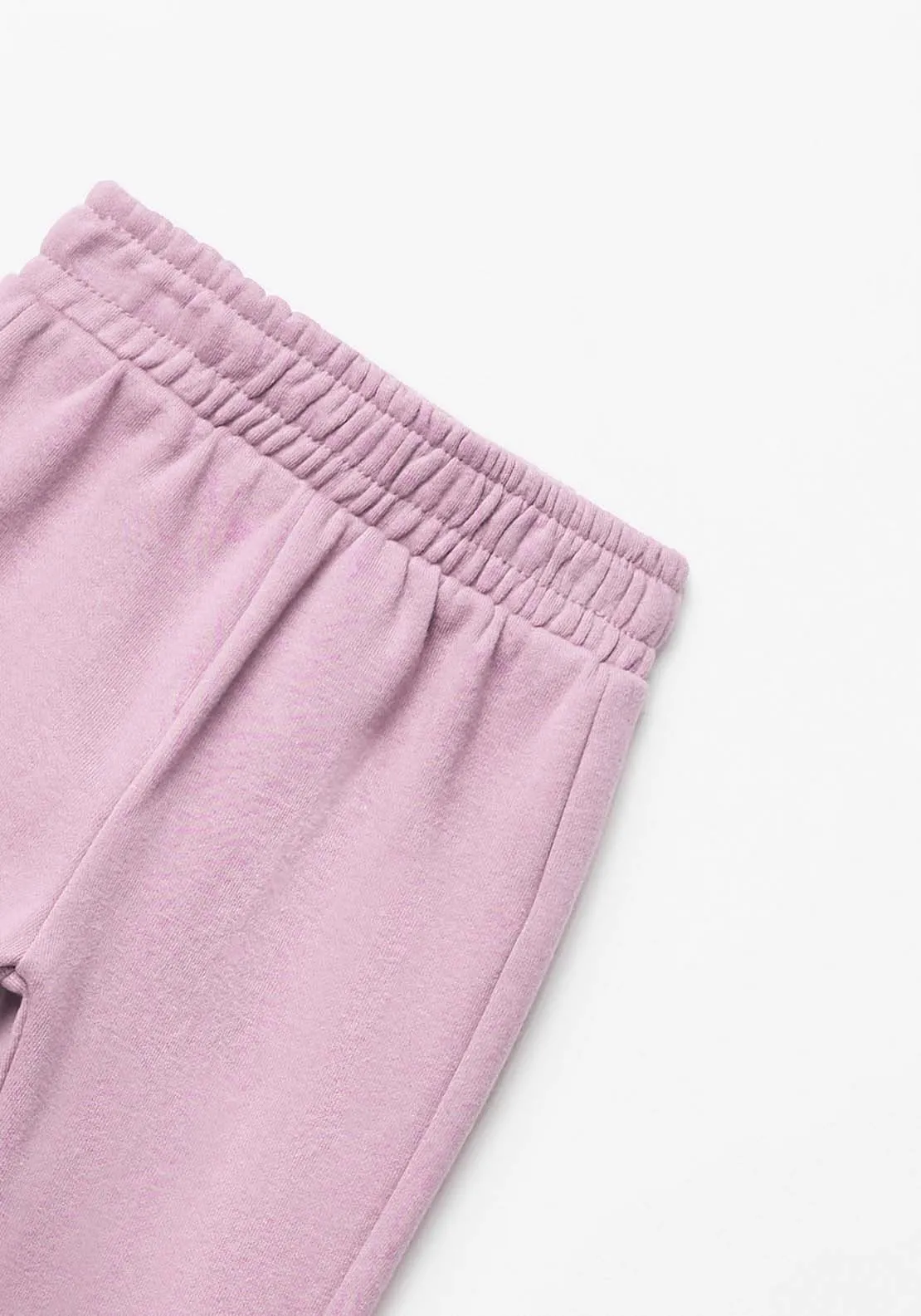 Baby Girl Basic Jogs Mauve - Mauve