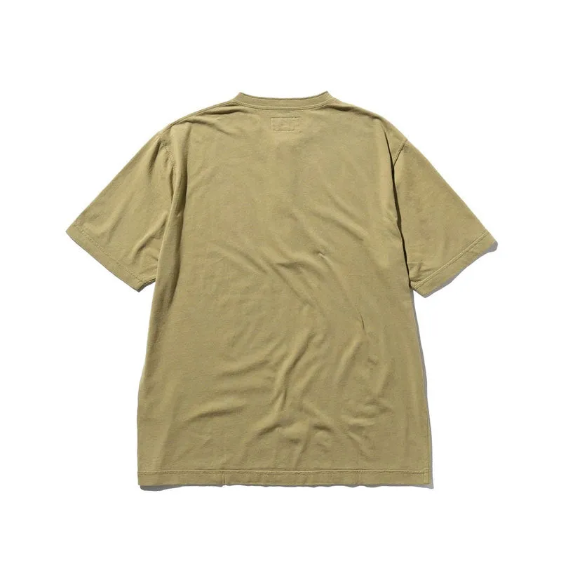 BEAMS PLUS Henley-Neck Tee 30/- Olive