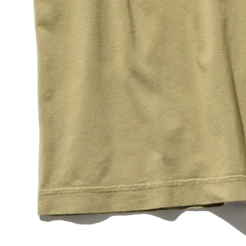 BEAMS PLUS Henley-Neck Tee 30/- Olive