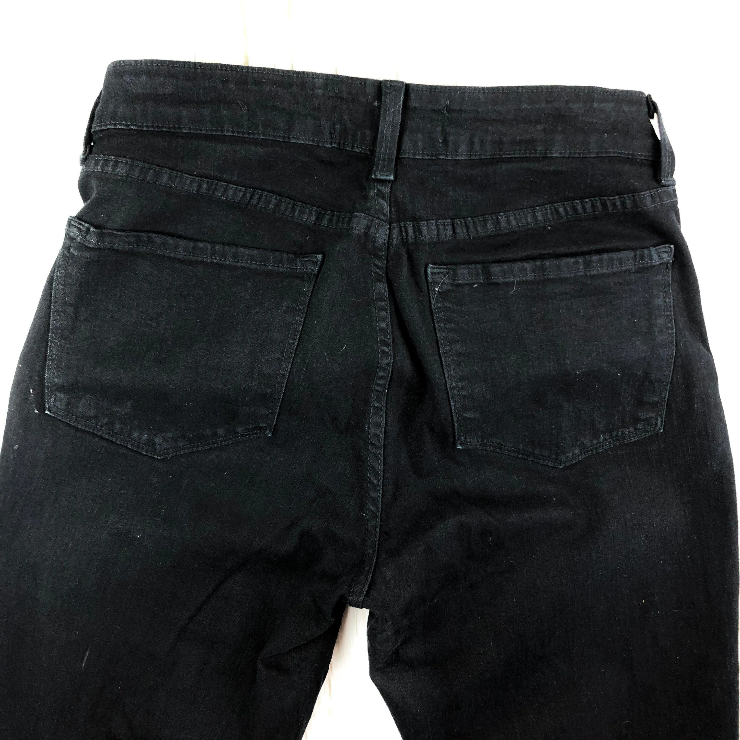 Black Lift & Tuck Straight Leg NYDJ Jeans -Size 4 US or 8 AU