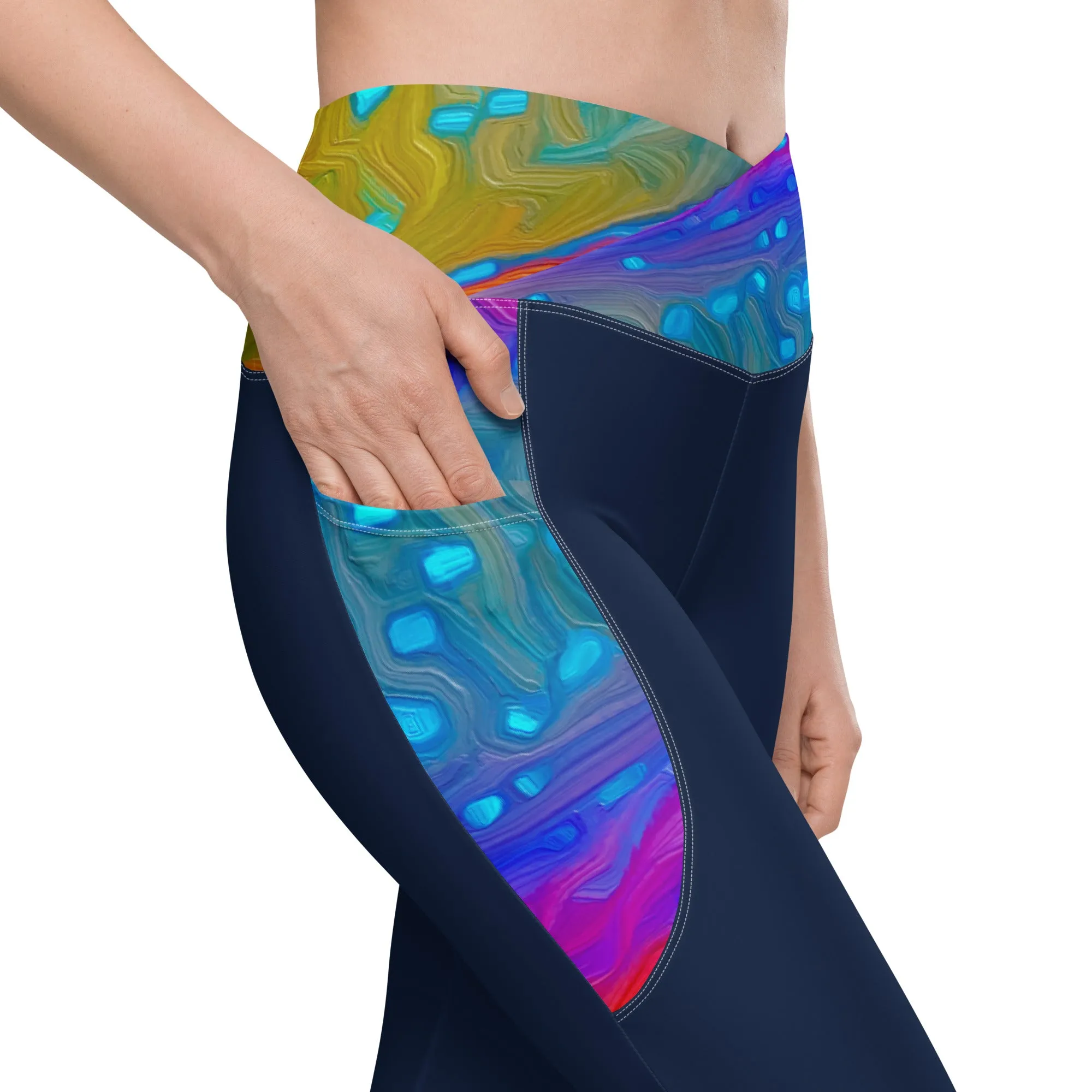 Bottom Time Eco-Friendly Dive Leggings, Scuba Pants, Yellowtail, Sets