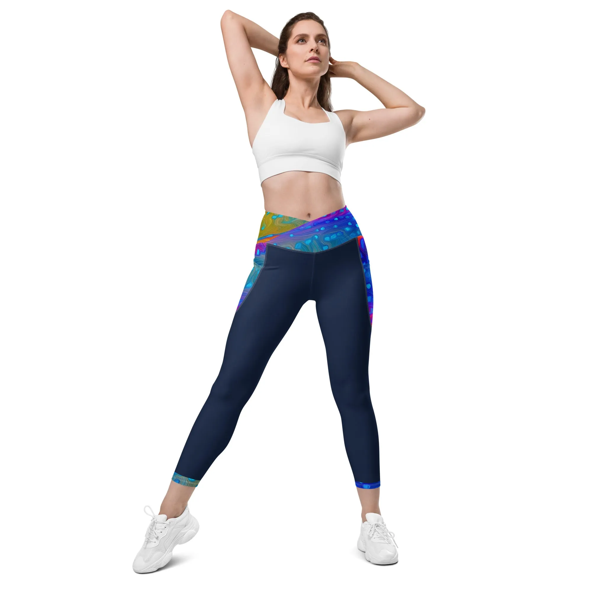 Bottom Time Eco-Friendly Dive Leggings, Scuba Pants, Yellowtail, Sets