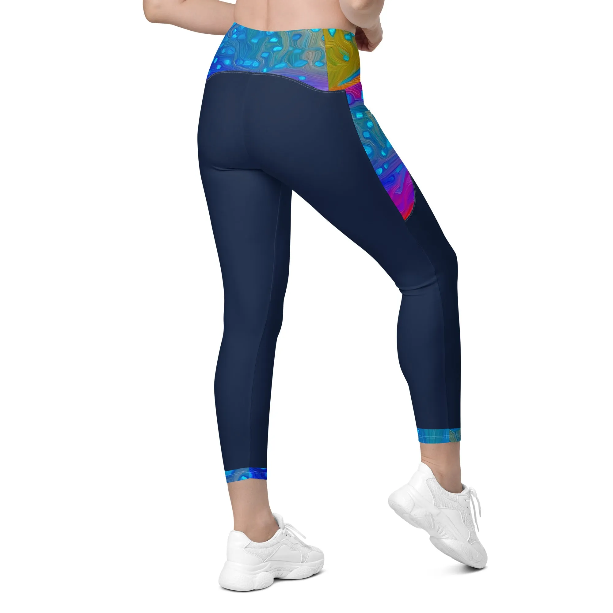 Bottom Time Eco-Friendly Dive Leggings, Scuba Pants, Yellowtail, Sets