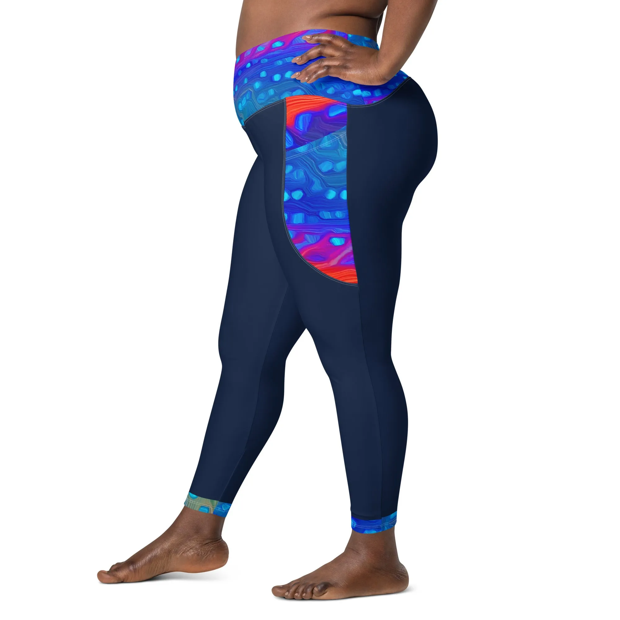 Bottom Time Eco-Friendly Dive Leggings, Scuba Pants, Yellowtail, Sets