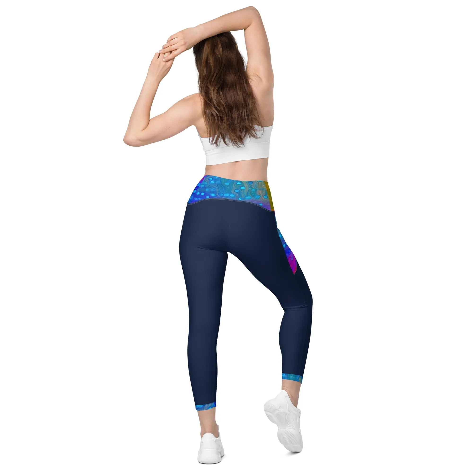 Bottom Time Eco-Friendly Dive Leggings, Scuba Pants, Yellowtail, Sets