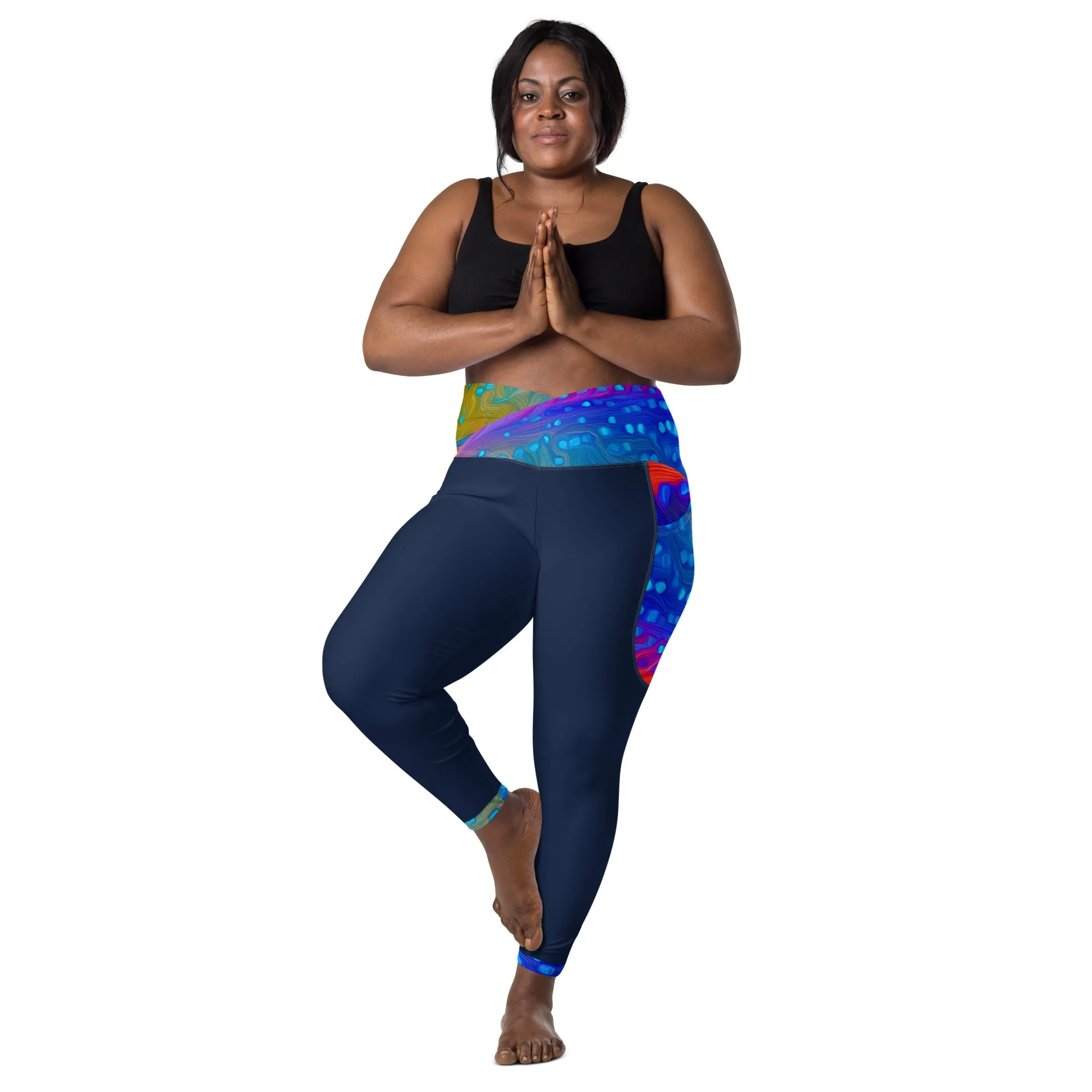 Bottom Time Eco-Friendly Dive Leggings, Scuba Pants, Yellowtail, Sets