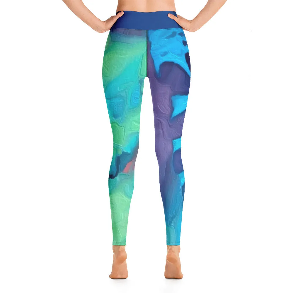 Bottom Time Eco-Friendly Dive Leggings, Sea Turtle, Sets