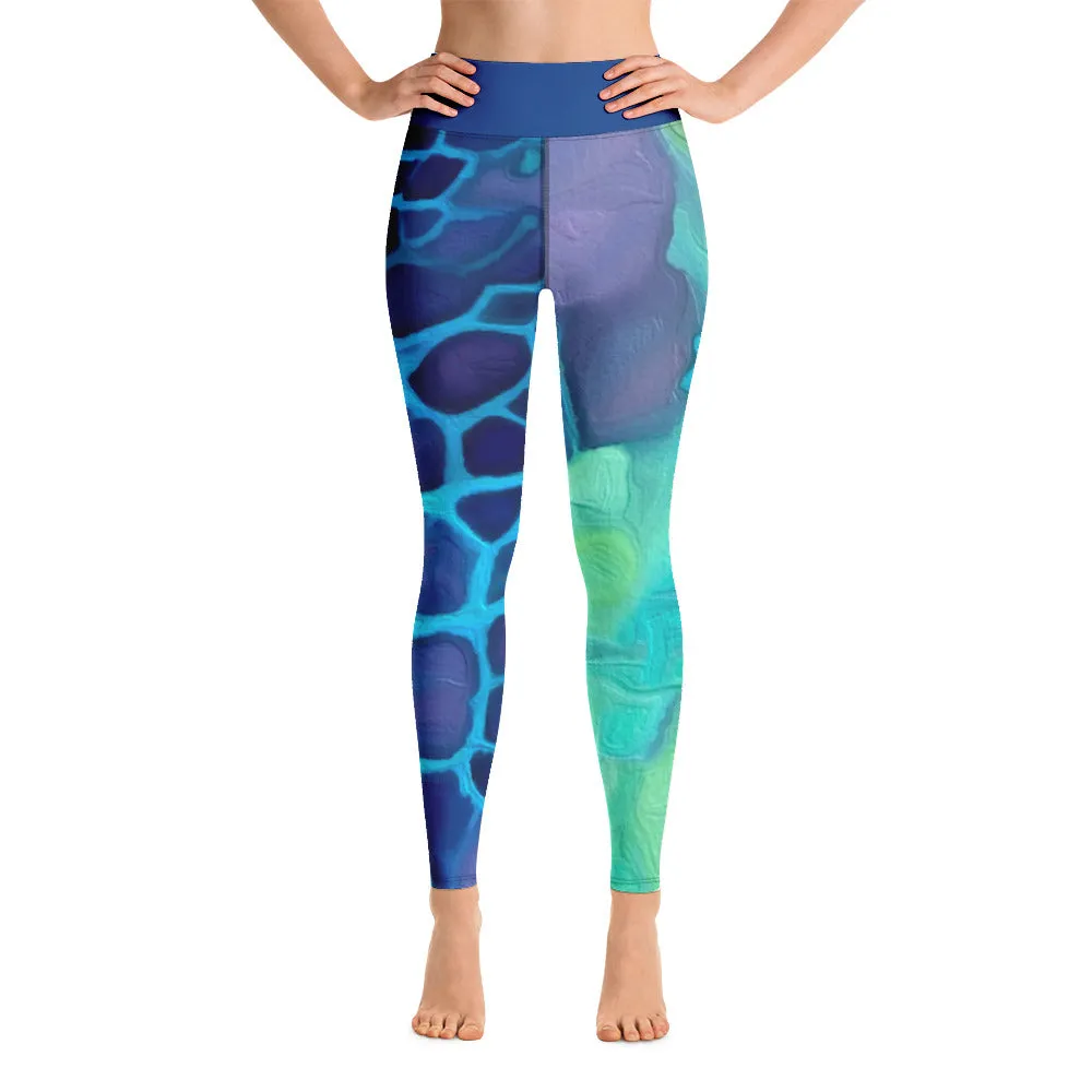 Bottom Time Eco-Friendly Dive Leggings, Sea Turtle, Sets