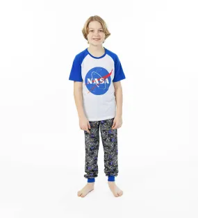 Boys Glow In The Dark NASA 2-Piece Pajama Sleep Pants Set