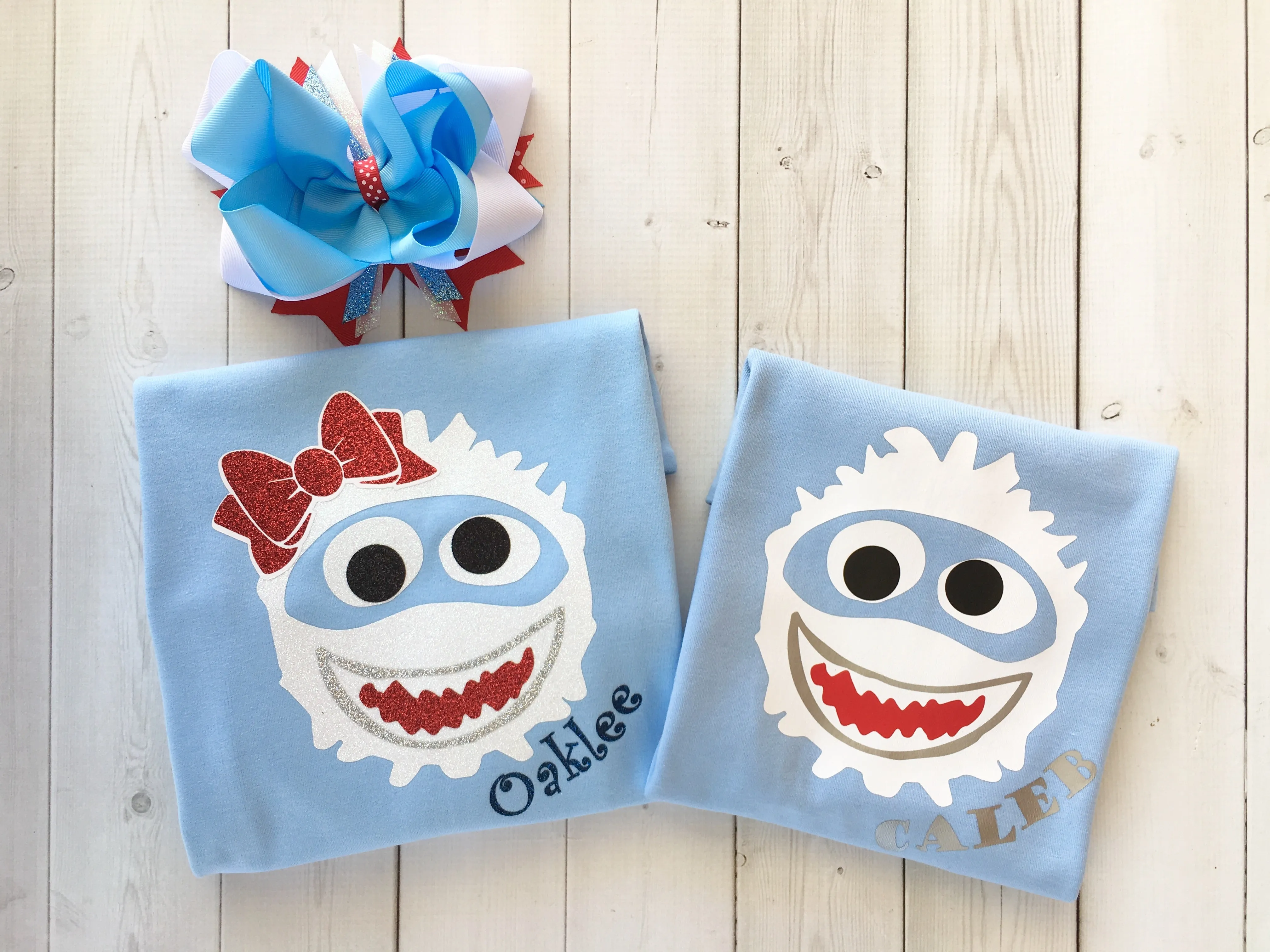 Christmas Yeti BOY Shirt Only