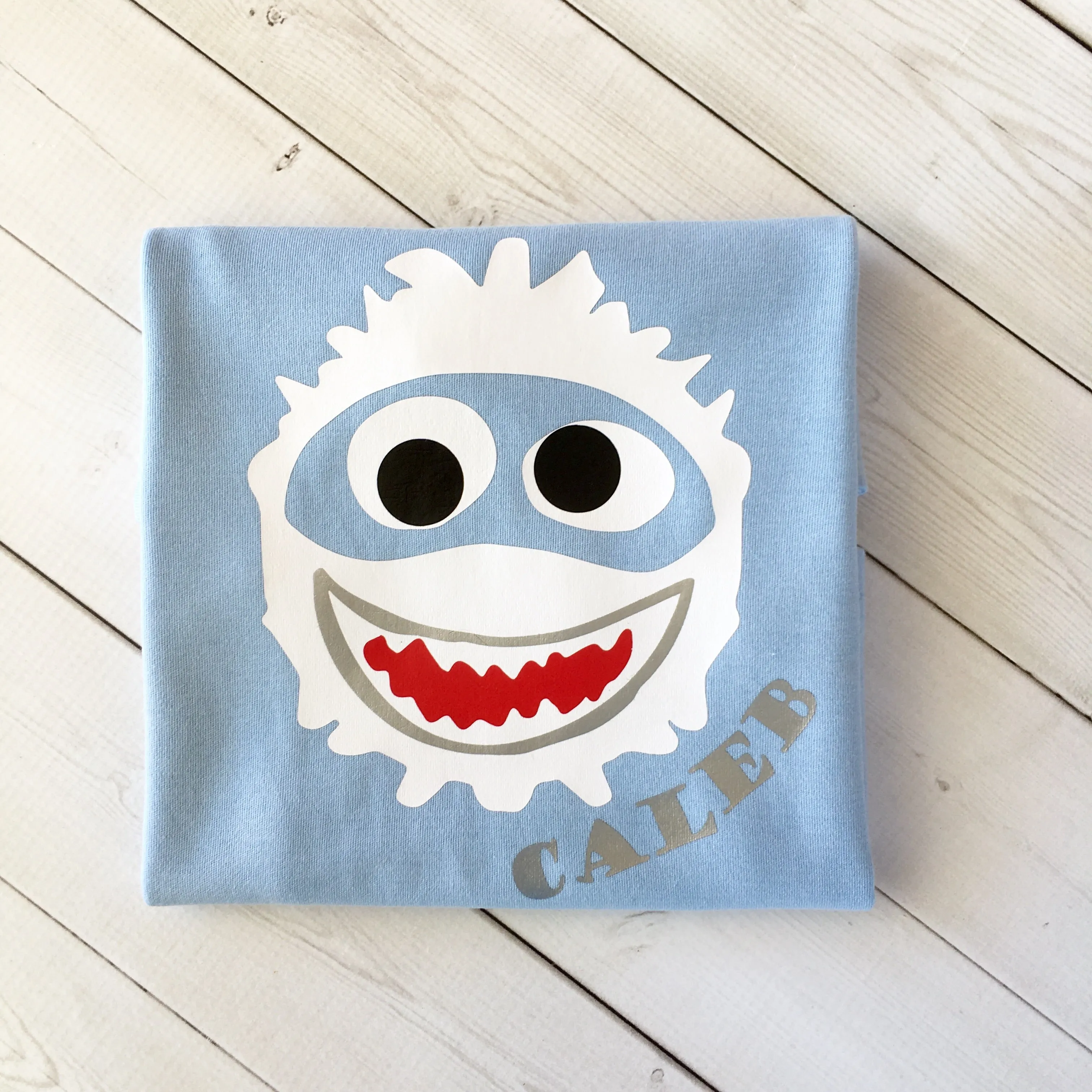 Christmas Yeti BOY Shirt Only