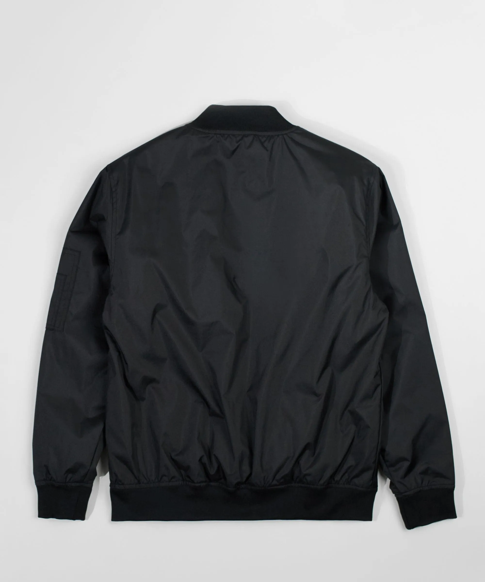 Destroyer Nylon Bomber Jacket - Black
