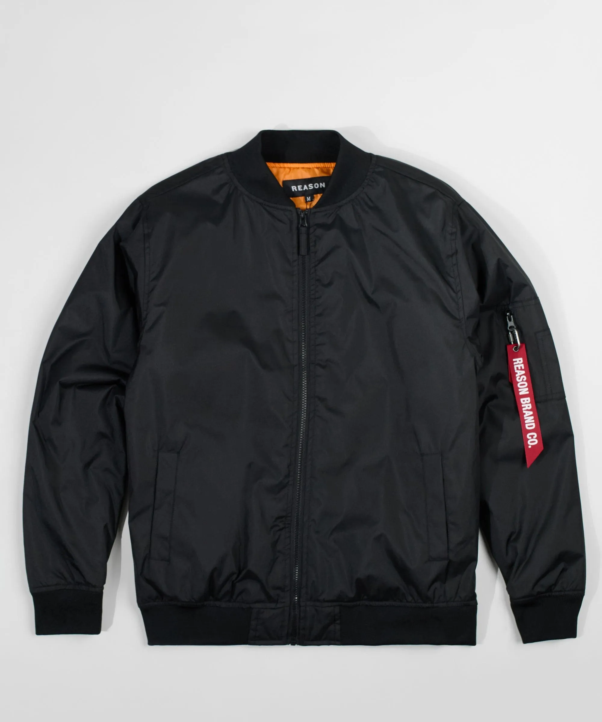 Destroyer Nylon Bomber Jacket - Black