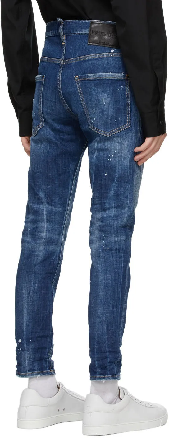 Dsquared2 Blue Icon Skater Jeans