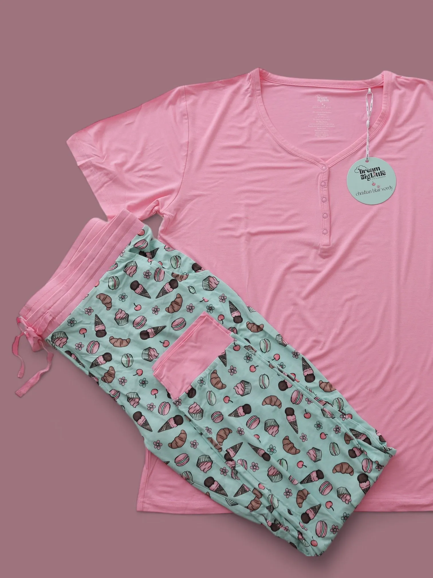 EXCLUSIVE BERRY CUTE BAKERY WOMENS JOGGER DREAM SET