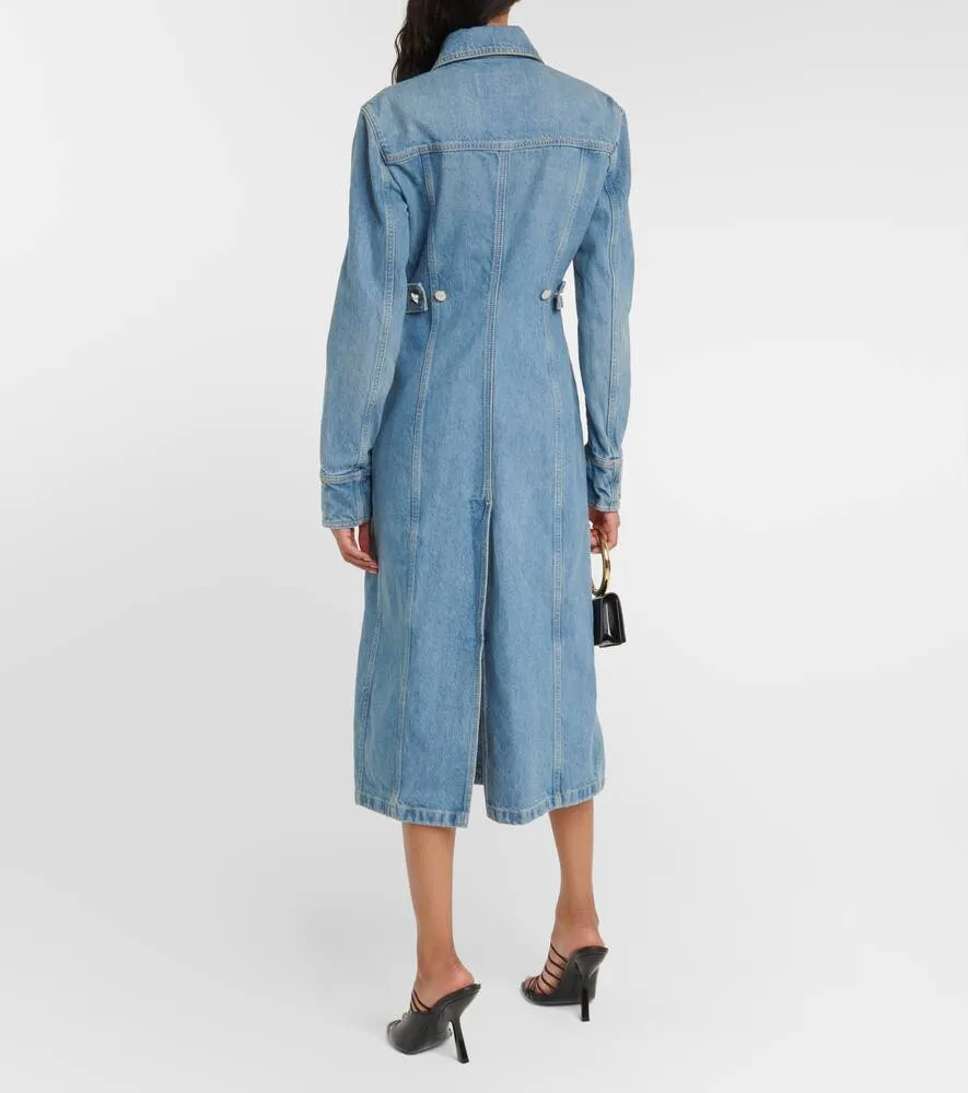 Ferragamo Cotton denim shirt dress