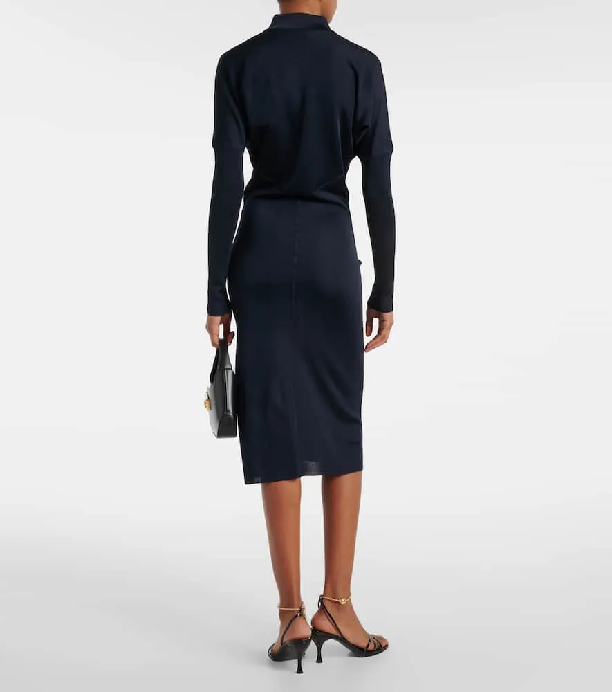 Ferragamo Shirt midi dress