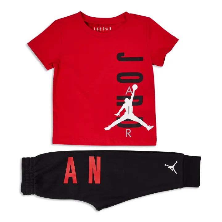 Jordan Line Up Tee & Pant Set (Toddler)