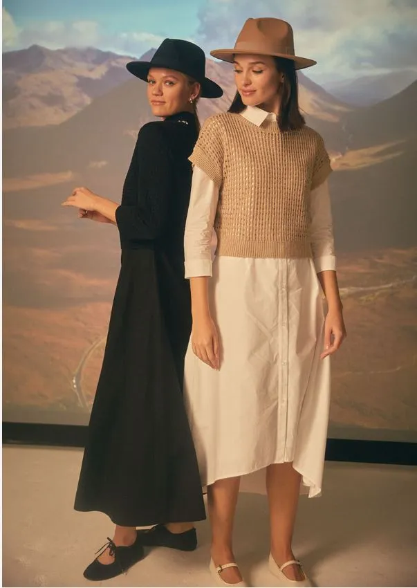 Long Length Shirt Dress