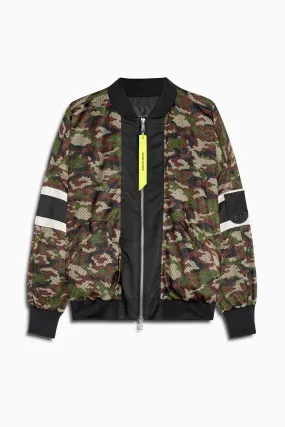 mesh bomber 5.5 / camo   black   ivory