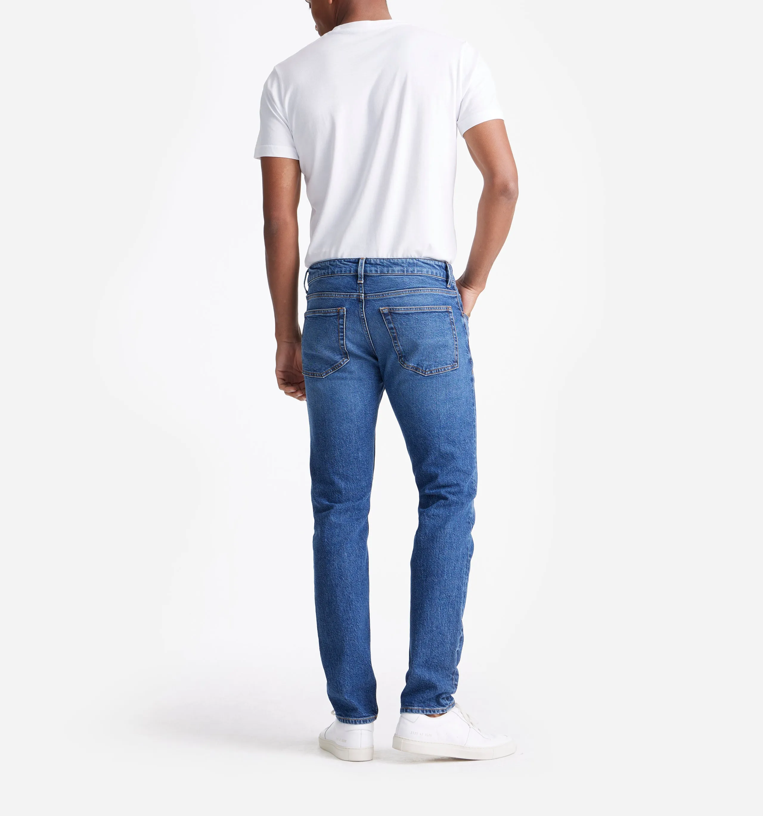 Mid Blue Stretch Jeans