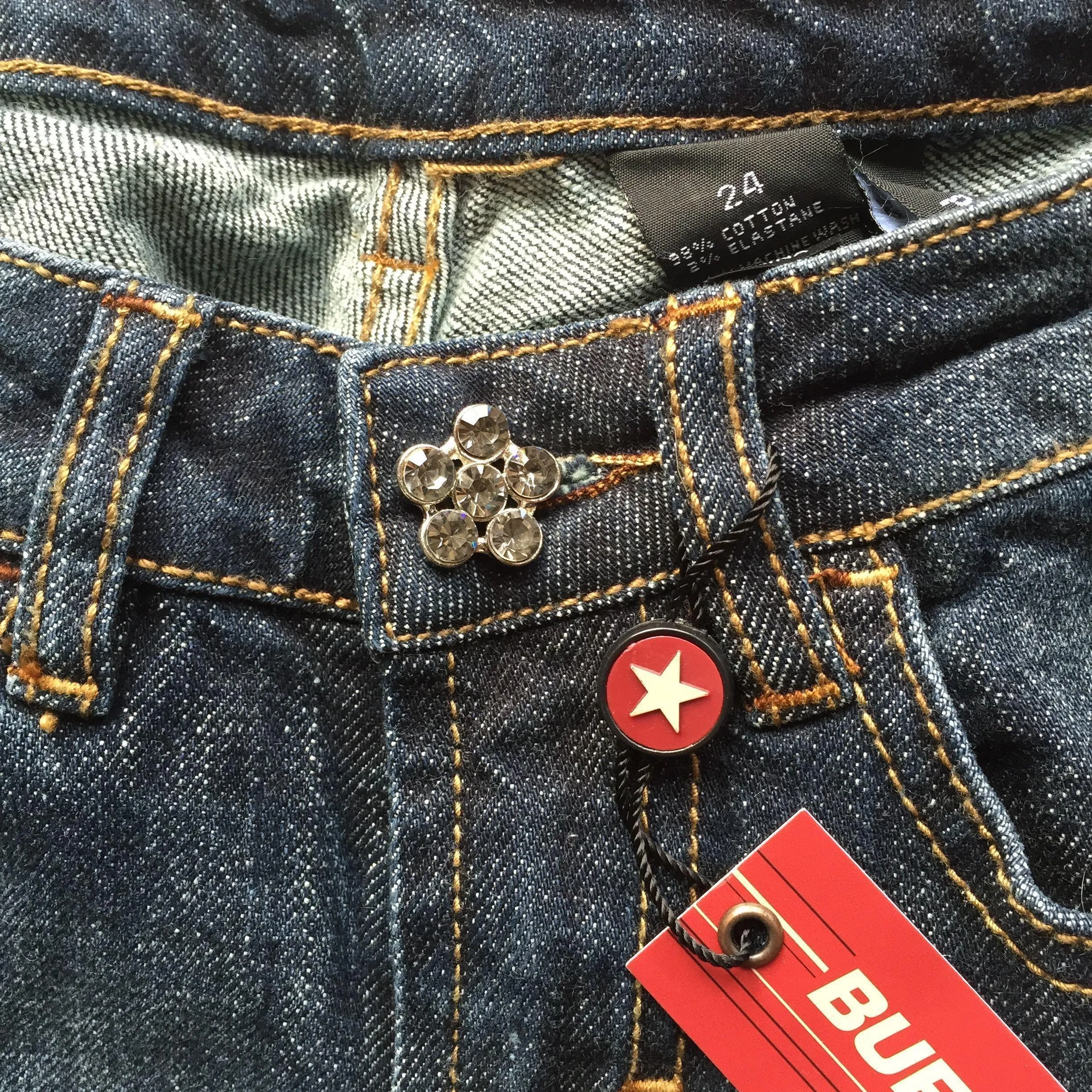 NWT - Buffalo Stretch Pencil Straight Stretch Jeans- Size 24