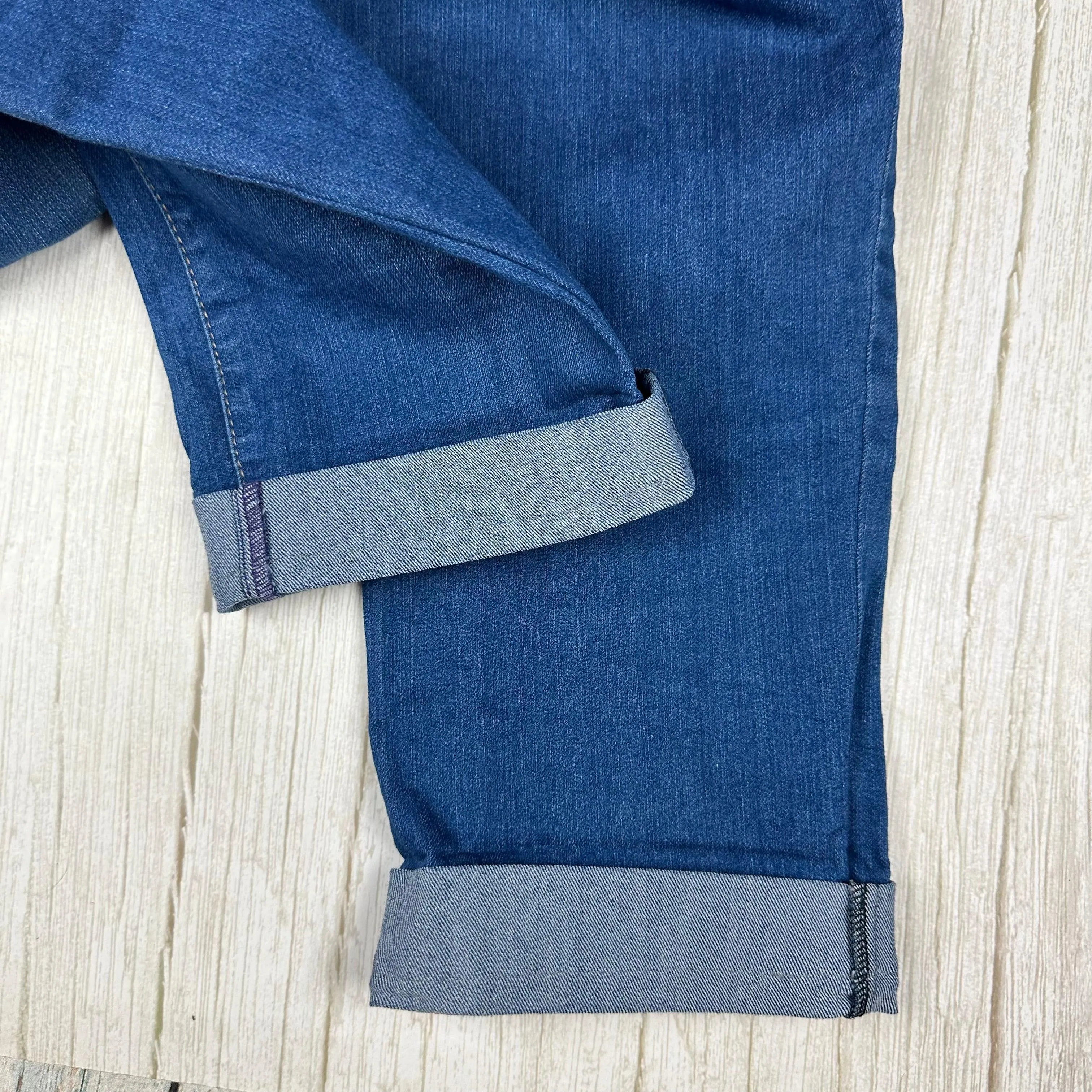 NYDJ  Cropped Cuffed Stretch Ladies Jeans -Size US 2 or AU 6