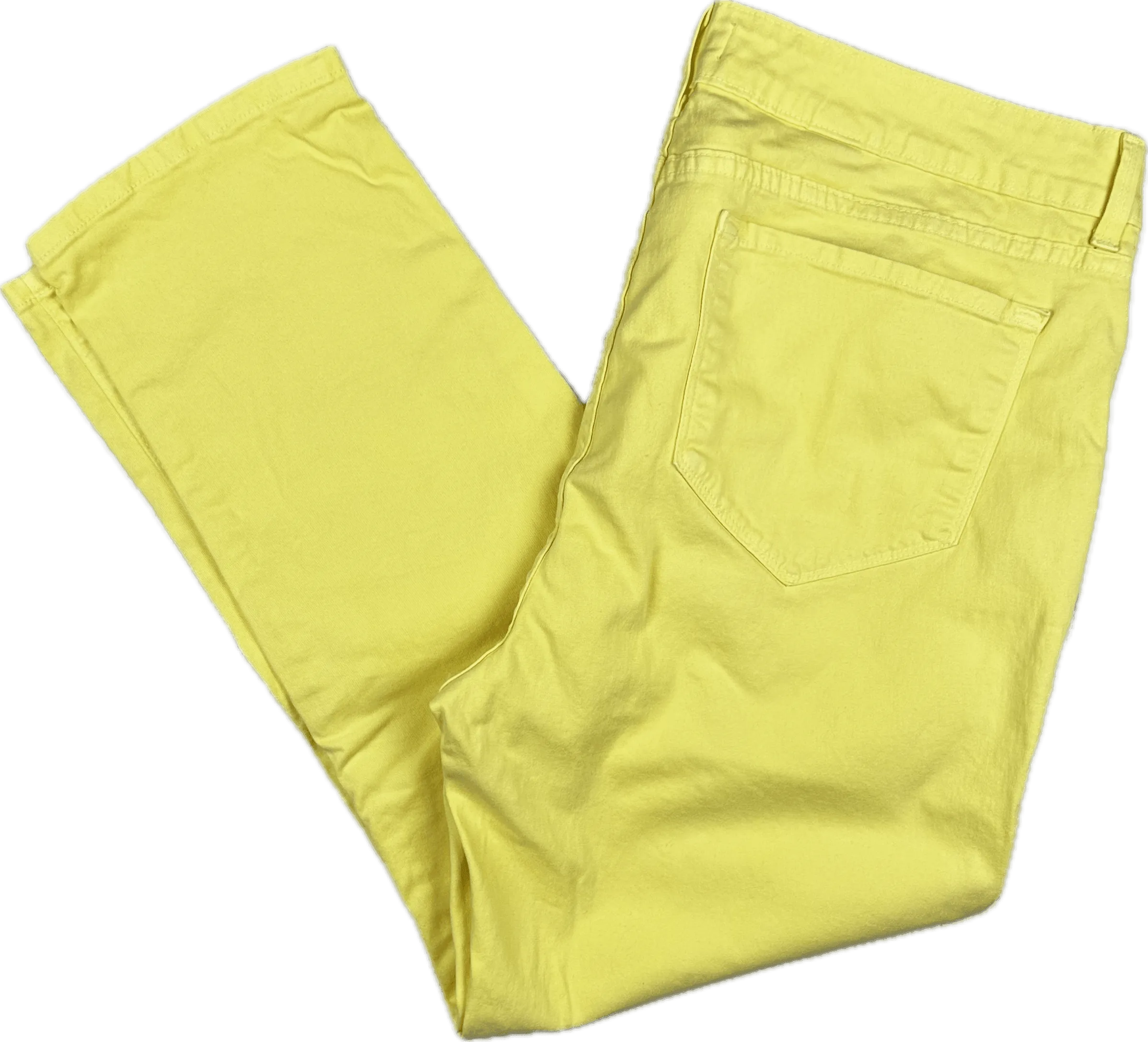 NYDJ - 'Lift & Tuck'  Stretch Yellow Jeans -Size 16US suit 20AU