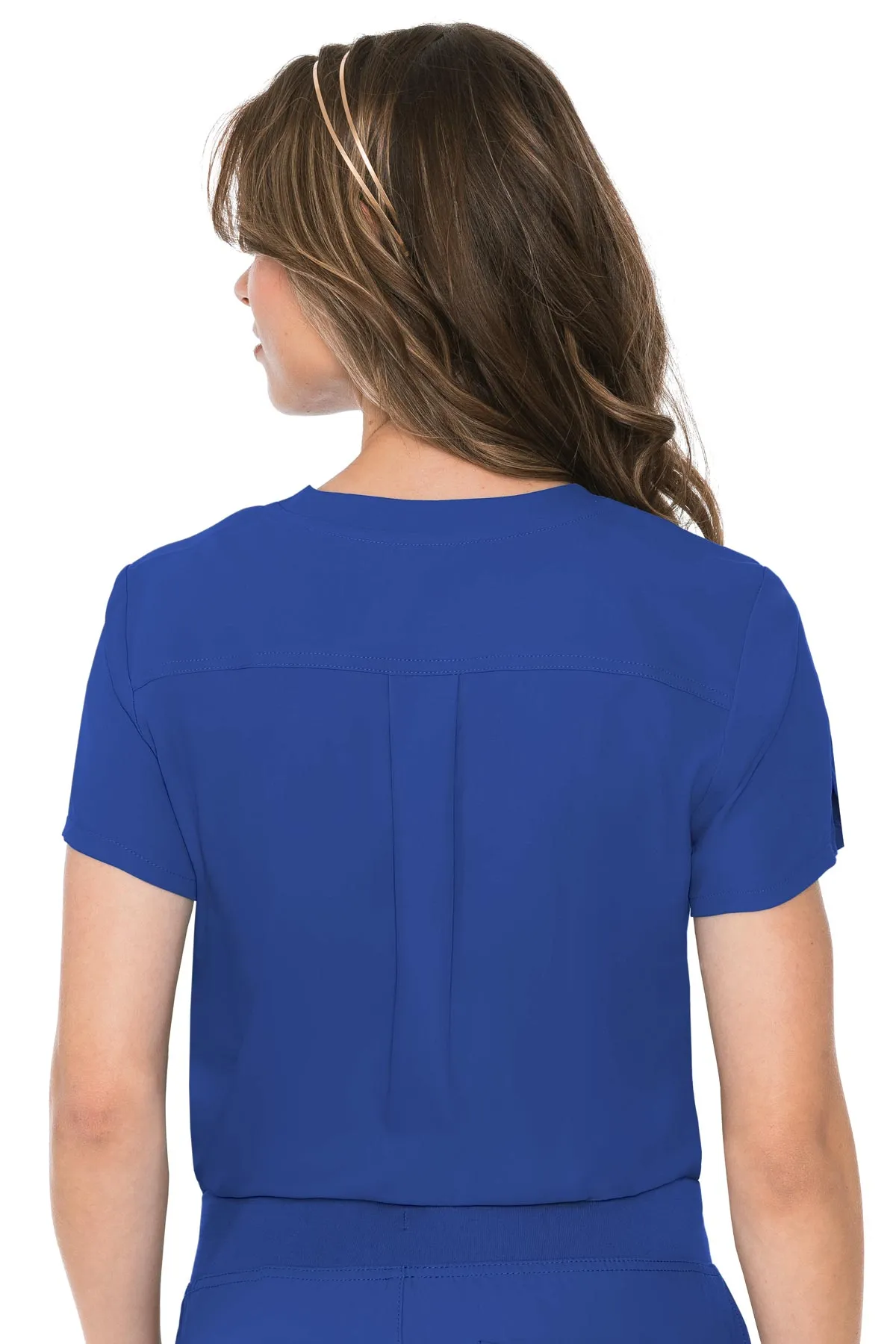 One Pocket Tuck-In Top By Med Couture(MC Insight) / Royal
