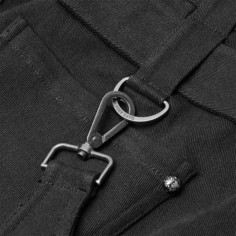 Punk Personality Elastic Trousers