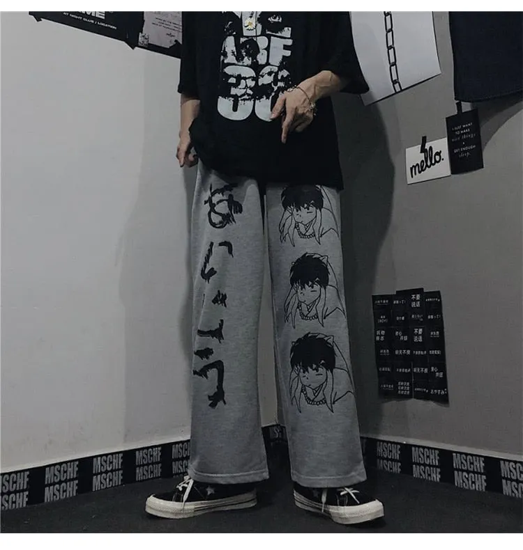 "MONOTONE" - Inuyasha Anime Pants | 2 Colors